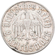 Drittes Reich: Lot 2 Münzen: 2 Reichsmark 1933 J, Luther, Jaeger 352, Randschlag, Sehr Schön + 5 Rei - Sonstige & Ohne Zuordnung