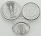 DDR: Fehlprägungen, Lot 3 Münzen: 1 Pfennig 1948/1950, Jaeger 1501, Ca. 30% Dezentriert; 10 Pfennig - Other & Unclassified