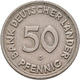 Bundesrepublik Deutschland 1948-2001: 50 Pfennig 1950 G, Bank Deutscher Länder, Jaeger 379, Sehr Sch - Other & Unclassified