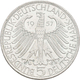 Bundesrepublik Deutschland 1948-2001: 5 DM 1957 J, Freiherr Von Eichendorff, Jaeger 391, Kleiner Ran - Other & Unclassified