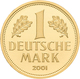 Bundesrepublik Deutschland 1948-2001 - Goldmünzen: Goldmark 2001 D (München), Jaeger 481, In Origina - Sonstige & Ohne Zuordnung