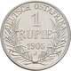 Deutsch-Ostafrika: DOA Und Danzig: 7 Münzen Aus Deutsch-Ostafrika Mit 1 Rupie 1905 J, ½ Rupie 1901 S - África Oriental Alemana