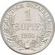 Deutsch-Ostafrika: DOA Und Danzig: 7 Münzen Aus Deutsch-Ostafrika Mit 1 Rupie 1905 J, ½ Rupie 1901 S - Deutsch-Ostafrika