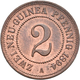 Deutsch-Neuguinea: 2 Neu-Guinea Pfennig 1894 A, Jaeger 702, Leichte Patina, Vorzüglich. - German New Guinea