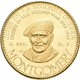 Medaillen Alle Welt: Großbritannien: Bernard Montgomery, Generalfeldmarschall (1887-1976); Goldmedai - Non Classificati