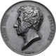 Medaillen Alle Welt: Italien, Milano: Bronzemedaille 1821, Stempel Von Cossa, Auf Den Mailänder Schr - Unclassified
