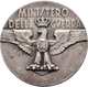 Medaillen Alle Welt: Italien, Vittorio Emanuele III. 1900-1943: Silbermedaille O. J., Ministero Dell - Ohne Zuordnung