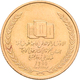 Medaillen Alle Welt: Libyen: Goldmedaille AH 1390 (1970) Muammar Abu Minyar Al Gaddafi, Unsigniert. - Non Classificati