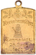 Medaillen Deutschland: Cannstatt/Stuttgart: Vergoldete Bronzeplakette 1902, Unsigniert, Kreisturnfah - Otros & Sin Clasificación