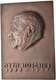 Medaillen Deutschland: Deutsche Demokratische Republik: Bronzeguss-Plakette 1957, Unsigniert, Auf Ot - Altri & Non Classificati