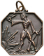Delcampe - Medaillen Deutschland: Göppingen A.d. Steige: Lot 3 Stück; Achteckige Bronze-Klippe (von A. Feuerle) - Sonstige & Ohne Zuordnung