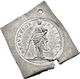 Medaillen Deutschland: Hamburg: Klippenförmige Zinnmedaille O.J.(1906), Auf Den Brand Der St.Michael - Other & Unclassified