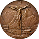 Medaillen Deutschland: Oberammergau: Bronzemedaille 1930, Von Karl Goetz, Auf Die Passionsspiele In - Otros & Sin Clasificación