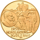 Medaillen Deutschland: Raumfahrt: Goldmedaille 1969, Auf Die Erste Mondlandung Am 20./21.7.1969, Gol - Sonstige & Ohne Zuordnung