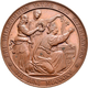 Medaillen Deutschland: Sachsen, Friedrich August II. 1836-1854: Bronzemedaille 1843, Von A.F. König, - Altri & Non Classificati