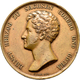 Medaillen Deutschland: Sachsen-Coburg-Gotha, Ernst I. 1806-1844: Bronzemedaille 1826 Von C. Pfeuffer - Otros & Sin Clasificación
