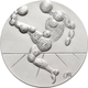Medaillen Deutschland: Salvador Dali: Set Von 2 Hochrelief-Silbermedaillen Zur Fussball Welt-Meister - Other & Unclassified