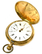 Uhren: Goldene Herrenarmbanduhr, Beide Deckel (Vorder- Und Rückseite) Gepunzt "585", Glas Fehlt, Led - Sonstige & Ohne Zuordnung