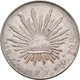 Delcampe - Mexiko: Lot 7 Silbermünzen; 8 Reales 1890, 1 Peso 1910, 2 Pesos 1921, 5 Pesos 1947, 5 Pesos 1953, 25 - Messico