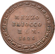 Italien: Lot 12 Münzen; Meist Kirchenstaat, Clemenz IX. Mezzo Grosso Del Possesso 1667, Clemenz XI. - 1861-1878 : Vittoro Emanuele II