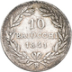 Italien: Lot 12 Münzen; Meist Kirchenstaat, Clemenz IX. Mezzo Grosso Del Possesso 1667, Clemenz XI. - 1861-1878 : Vittoro Emanuele II