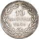 Italien: Lot 12 Münzen; Meist Kirchenstaat, Clemenz IX. Mezzo Grosso Del Possesso 1667, Clemenz XI. - 1861-1878 : Víctor Emmanuel II