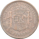 Delcampe - Spanien: Lot 8 Stück; 8 X 5 Pesetas: 1870, 1871 (2x), 1877, 1885, 1889, 1893, 1897, Sehr Schön, Sehr - Otros & Sin Clasificación