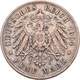 Deutsches Kaiserreich: Lot 4 Stück; Bayern 5 Mark 1904, Preußen 5 Mark 1876, 5 Mark 1907, 5 Mark 191 - Altri & Non Classificati