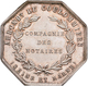 Delcampe - Medaillen Alle Welt: Frankreich: Lot 6 Silbermedaillen; Lyon O. J. - Dispensaire General De Lyon Fon - Sin Clasificación