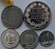 Medaillen - Religion: Kleines Lot 5 Medaillen Dr. Martin Luther / Reformation. 3 X 400 Jährige Geden - Non Classificati