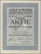 Alte Aktien / Wertpapiere: Lot 8 Aktien 8.11.1923 Der Janus-Werk AG München, 5 X 20.000 Mark Und 3 X - Otros & Sin Clasificación