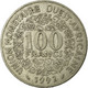 Monnaie, West African States, 100 Francs, 1992, Paris, TB+, Nickel, KM:4 - Côte-d'Ivoire