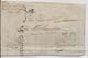 1861 - LETTRE à BORD Du VAISSEAU "LE BORDA" ECOLE NAVALE IMPERIALE + MARQUE LINEAIRE En RADE De BREST (VOIR INTERIEUR) - Army Postmarks (before 1900)