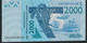 W.A.S. BURKINA FASO P316Cn 2000 FRANCS (20)14  Date = 2014 UNC. - Burkina Faso