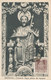 D37203 CARTE MAXIMUM CARD RR 1943 SPAIN - APOSTLE JAMES CATHEDRAL SANTIAGO DE COMPOSTELA HOLY YEAR CP ORIGINAL - Sculpture