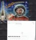 Russia 2019 Space Postcard Yuri Gagarin ,3-D Stereo ,# 2019-069,VF !! - Russia & USSR