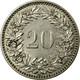 Monnaie, Suisse, 20 Rappen, 1929, Bern, TTB, Nickel, KM:29 - Other & Unclassified