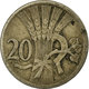 Monnaie, Tchécoslovaquie, 20 Haleru, 1926, TB+, Copper-nickel, KM:1 - Tchécoslovaquie