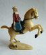 FIGURINE JIM SAPHI SUR CHEVAL CABRE - Militaires