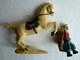 FIGURINE JIM SAPHI SUR CHEVAL CABRE - Militaires