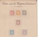 FRANCE : IMPOTS . TAXE SUR LES WAGONS-LITS . 25 EX * . 1878/88 . - Other & Unclassified