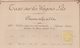 FRANCE : IMPOTS . TAXE SUR LES WAGONS-LITS . 25 EX * . 1878/88 . - Other & Unclassified