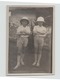 PHOTO D ENFANTS EN TENUE COLONIALE BANGUI 1931    15 X 9 CM - Personas Anónimos