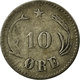 Monnaie, Danemark, Christian IX, 10 Öre, 1874, Copenhagen, TTB, Argent - Danemark