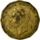 Monnaie, Grande-Bretagne, George VI, 3 Pence, 1945, TB, Nickel-brass, KM:849 - F. 3 Pence