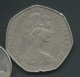 Grande-bretagne 50 New Pence 1969  Pia 21202 - 50 Pence