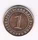 1  PFENNIG 1934 G  DUITSLAND /4067/ - 1 Reichspfennig