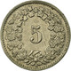 Monnaie, Suisse, 5 Rappen, 1955, Bern, TB+, Copper-nickel, KM:26 - Autres & Non Classés