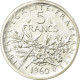 France, 5 Francs, Semeuse, 1960, MDP, Piéfort, Argent, Neuf, Gadoury:153.P1 - J. 5 Francs