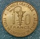 Western Africa (BCEAO) 10 Francs, 1982 -0329 - Other - Africa